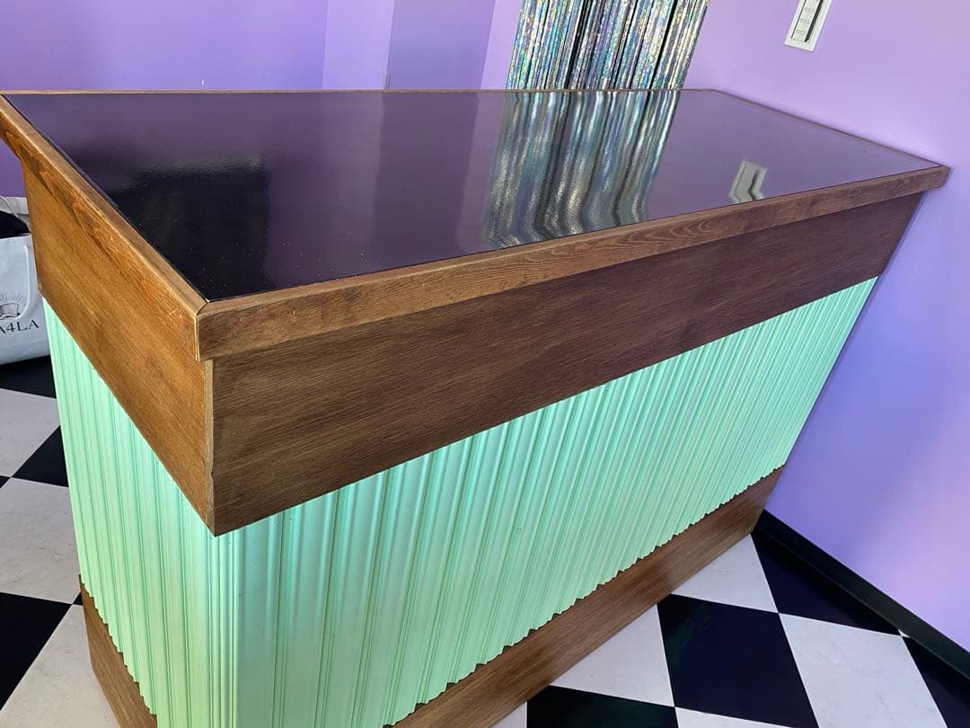 店舗用 1950's アンティーク調 レジカウンター カウンター