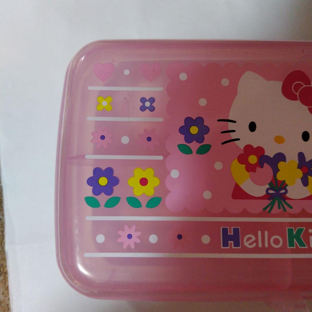 【最終値下げ】【激激レア】ハローキティ　プラスチックケース　収納　鍵付き