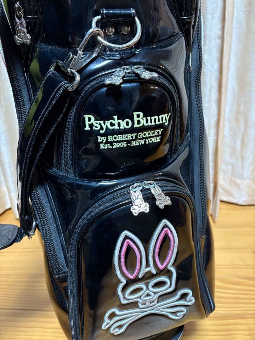Psycho Bunny キャディバッグ ブラック