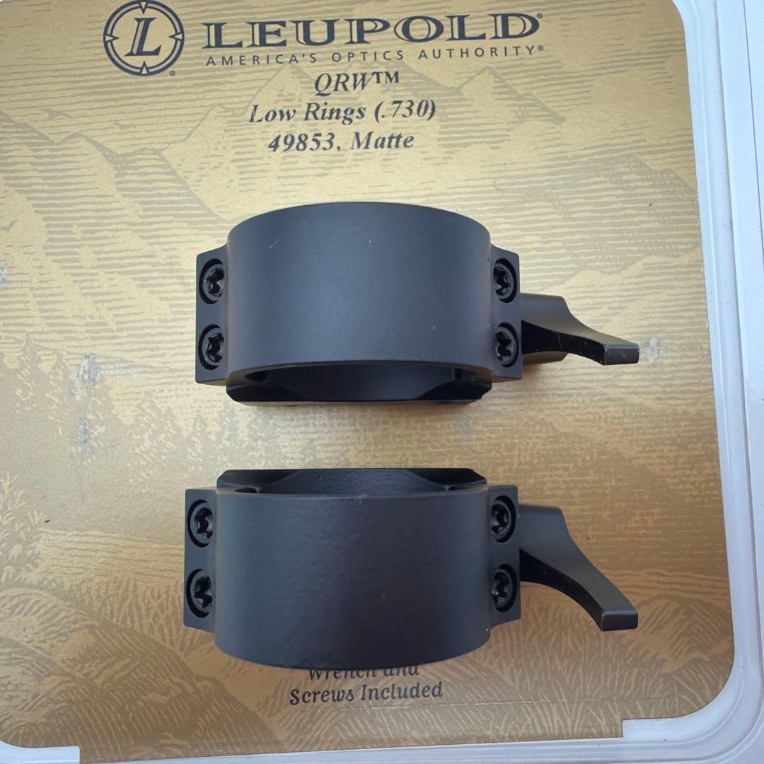 Leupold LowRings リューポルド マウントリング　1インチ