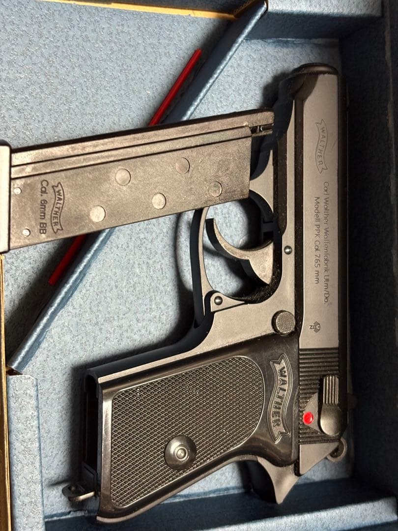 ワルサー PPK ガスガン ブラック