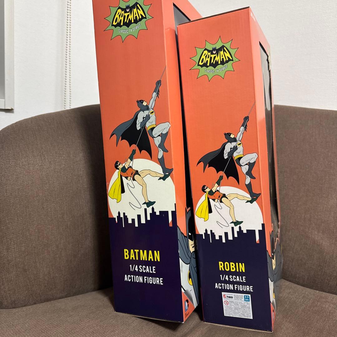 【2体セット】バットマン・ロビン 1/4スケールアクションフィギュア