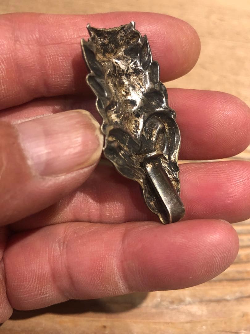 アンティーク　デビル 悪魔　サタン　インダストリアル　ビンテージ　ゴシック