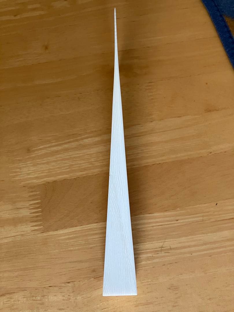 長唄三味線　天然素材　樫の撥25匁に近いサイズ