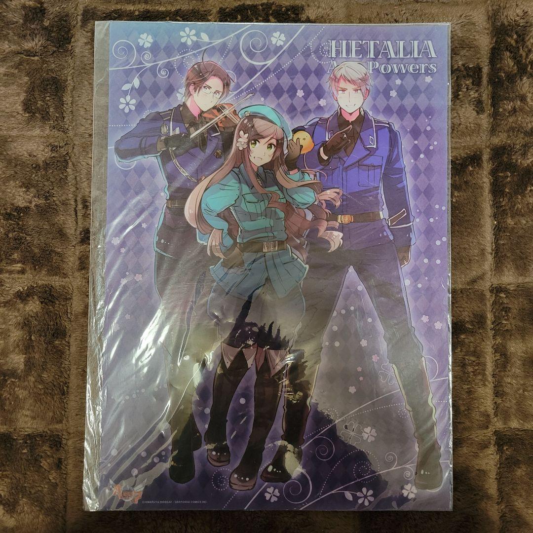 ヘタリア AxIsPowers ミニクリアポスター A3