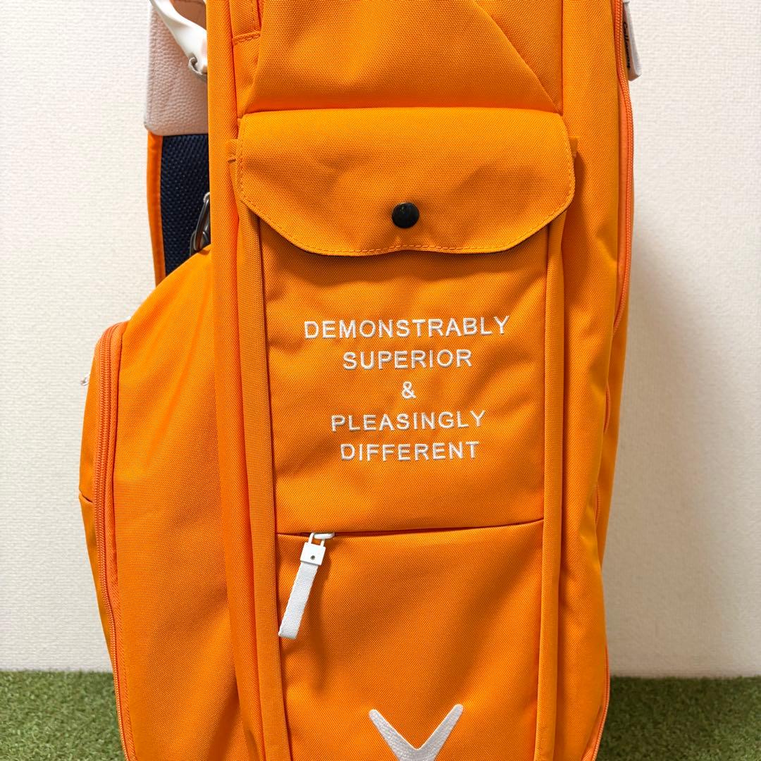 状態良好｜Callaway キャロウェイ　アドバンス　キャディバッグ　オレンジ