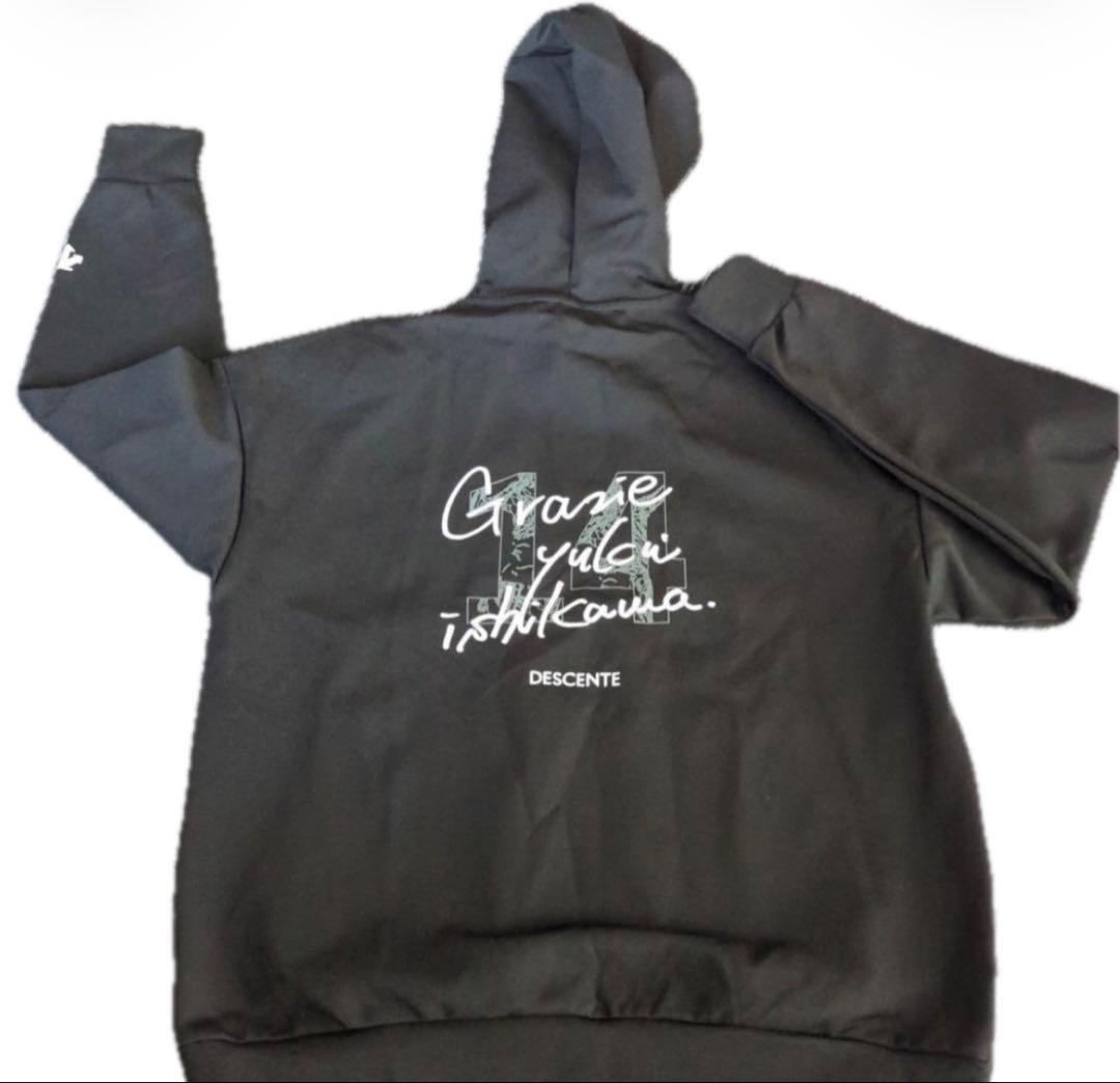 デサント×石川祐希選手コラボ⭐︎オリジナルスウェット（パーカー）Oサイズ