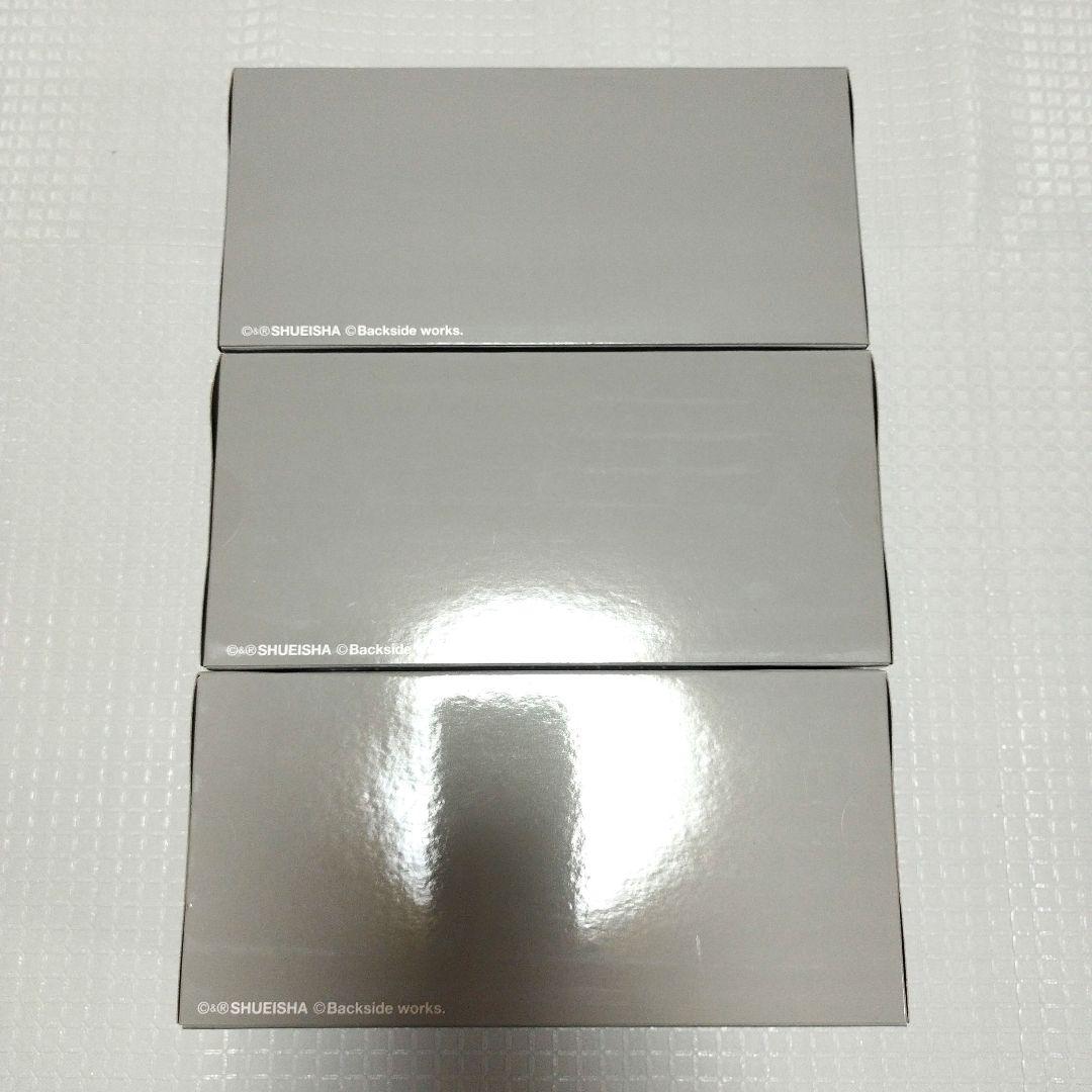 週刊少年ジャンプ × Backside works. ロゴフィギュア　赤 青 黃