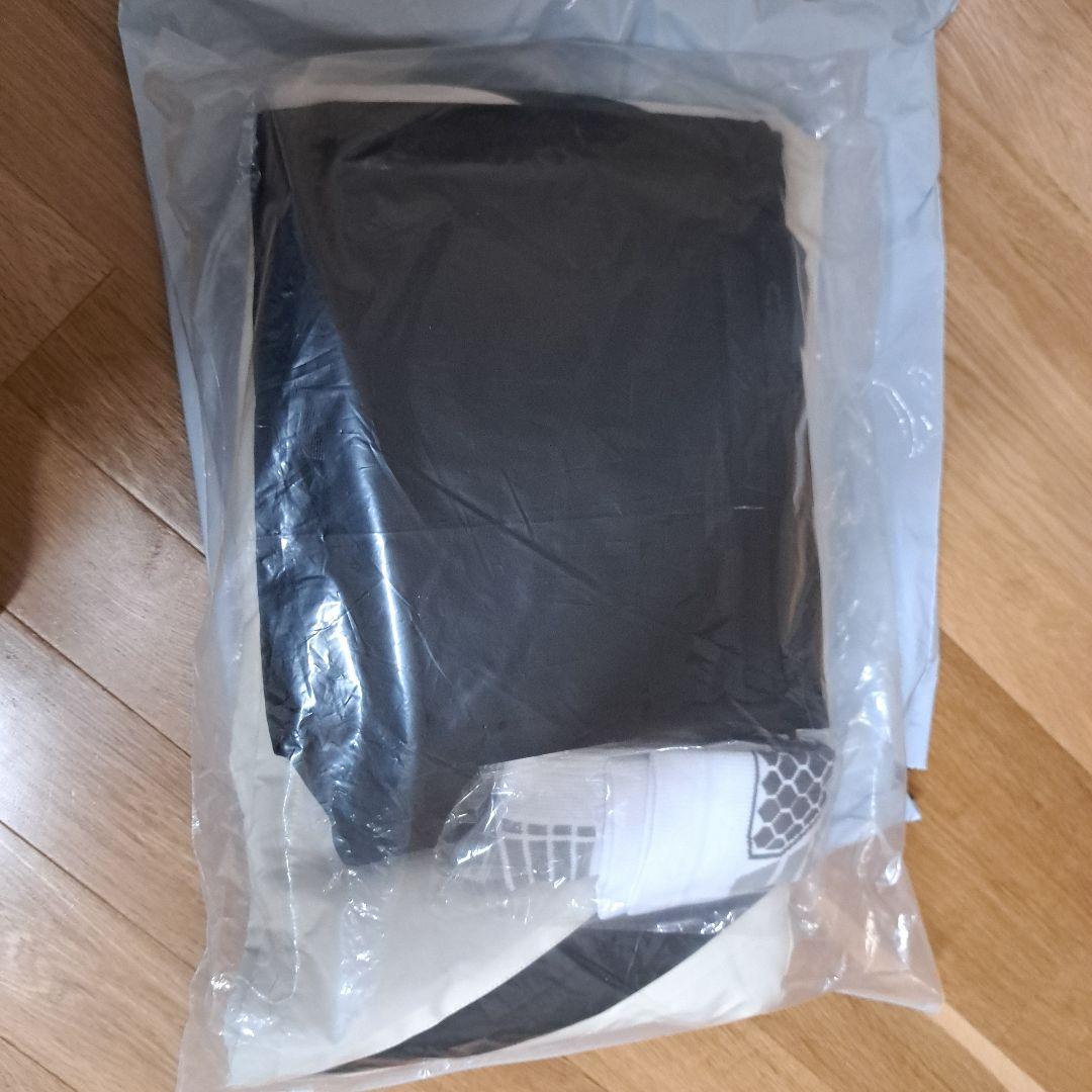 スノーボードウェア上下セット ホワイト/ブラック Mサイズ