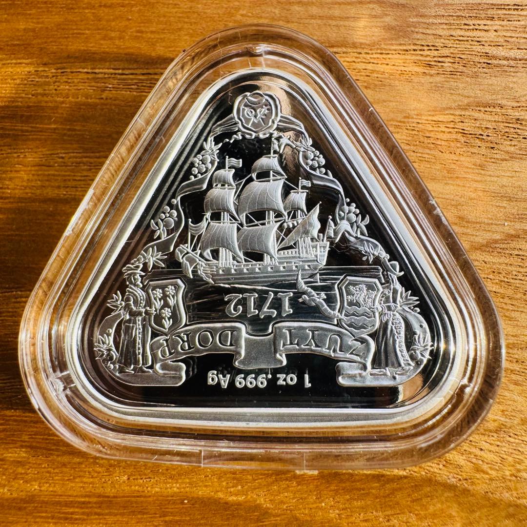 2020オーストラリア難破船Zuytdorp三角1オンスシルバー$ 1