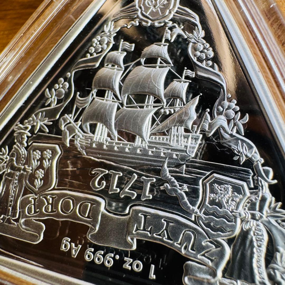 2020オーストラリア難破船Zuytdorp三角1オンスシルバー$ 1