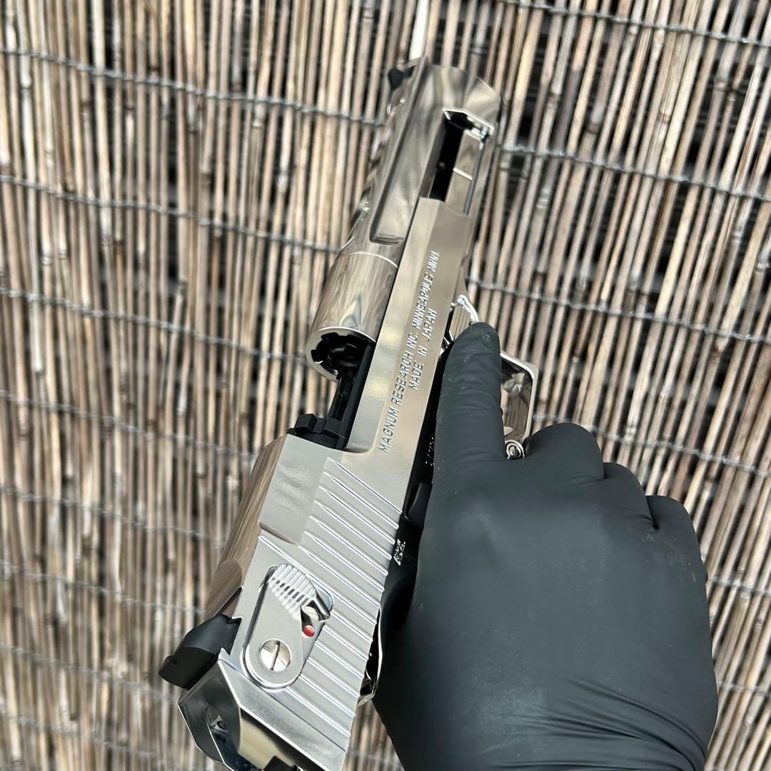 東京マルイ　デザートイーグル50AE クロームステンレス