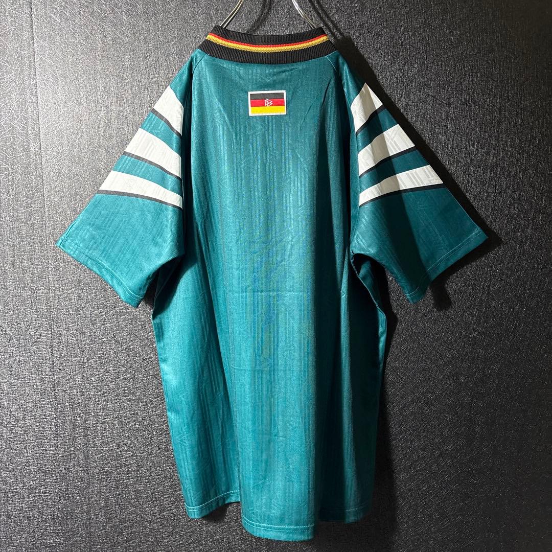 【★ドイツ代表】 adidas 古着 サッカー レトロ ユニフォーム XL 半袖