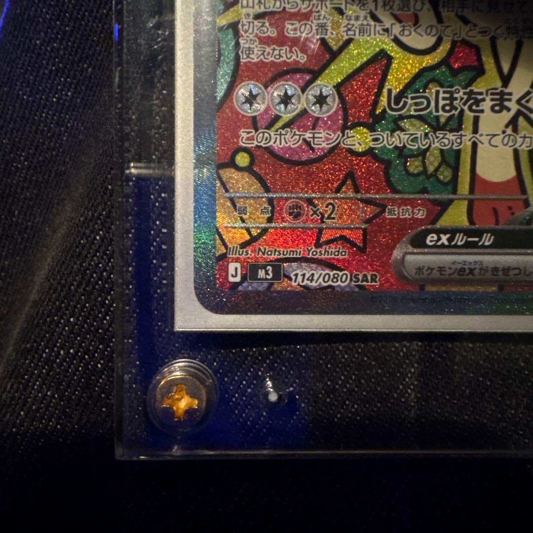 【超美品】ニャースex sar