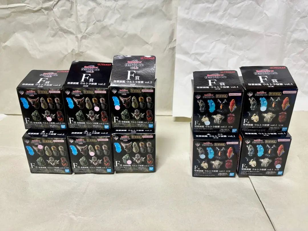 一番くじ　怪獣超大全　ゴモラ　メトロン星人　ガタノゾーア　ヘッドマグネット 他