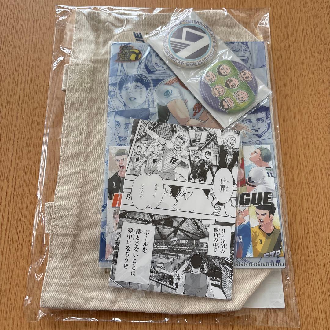 ハイキュー!! Vリーグ　チームセット・缶バッジ