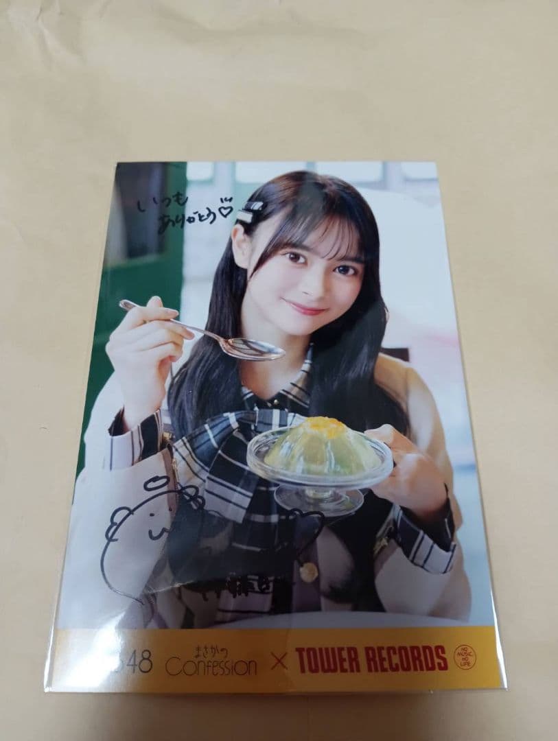 AKB48 伊藤百花 直筆サイン入りポストカード