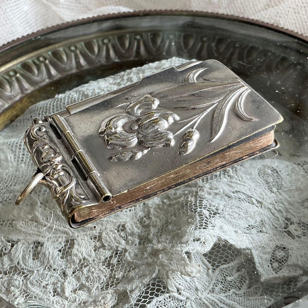 【C】フランスアンティーク　希少　アイリス　カルネドバル　シルバープレート