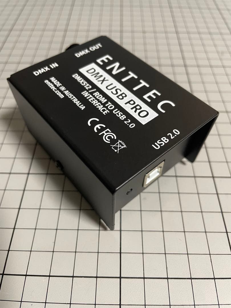 ENTTEC DMX USB PRO (変換ケーブル&ケース付き)