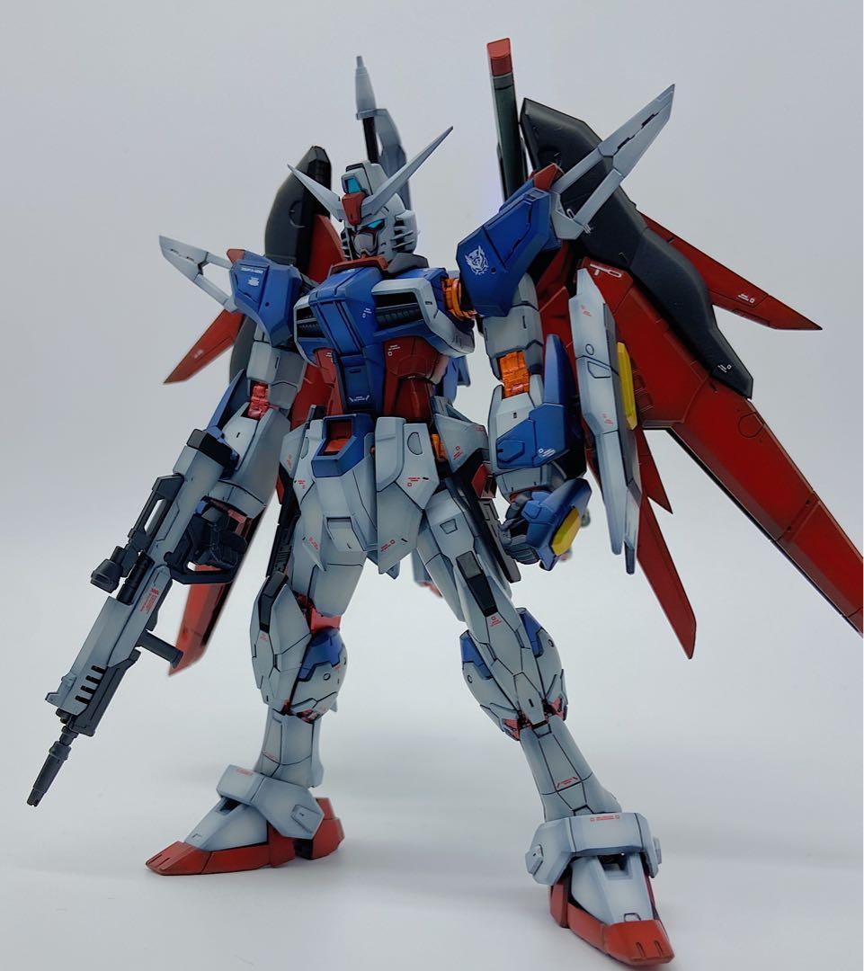 RGデスティニーガンダムSpecⅡ最終決戦イメージ 全塗装　“光の翼” セット