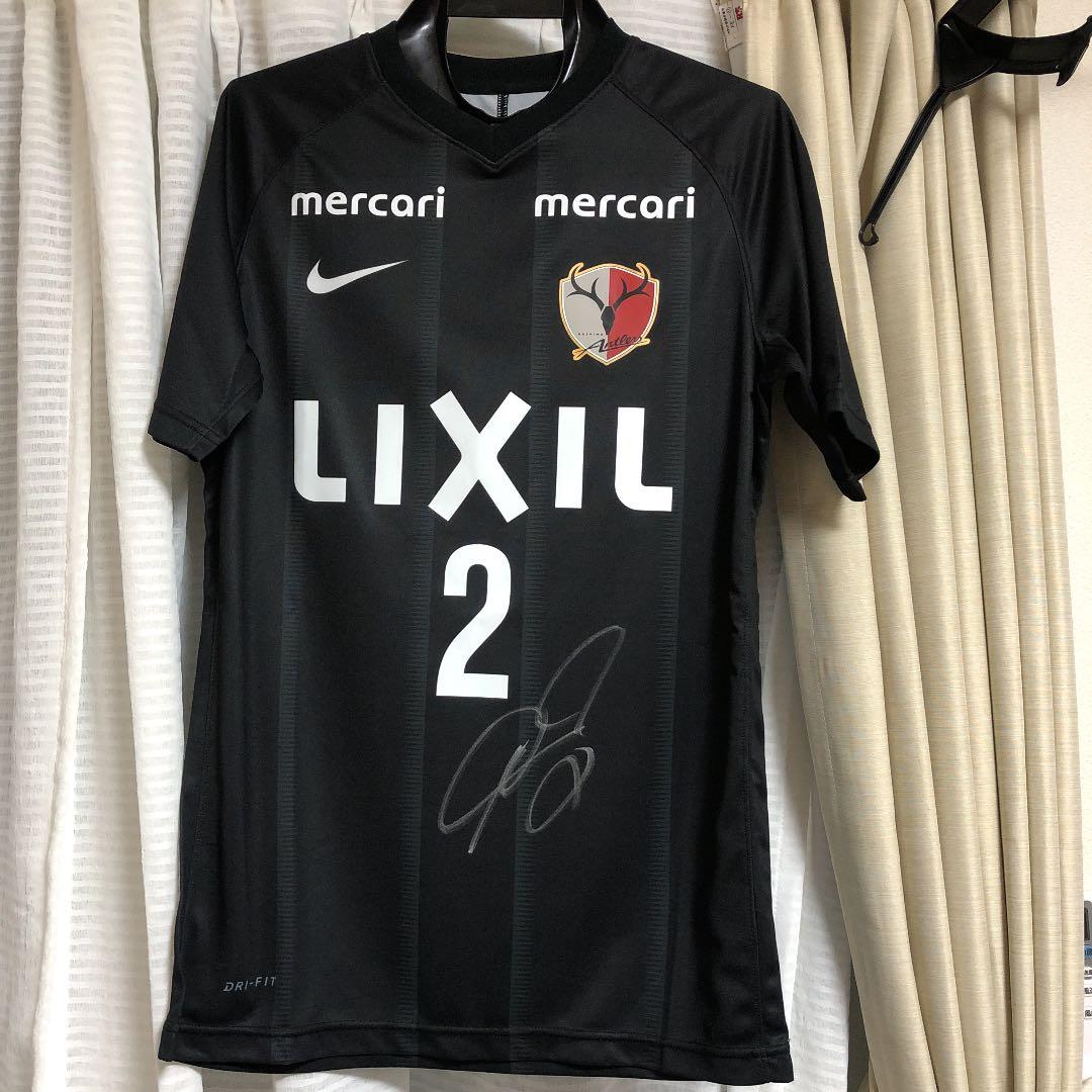 鹿島アントラーズ/練習試合用/2/内田篤人/サイン入り/Mサイズ/NIKE/新品