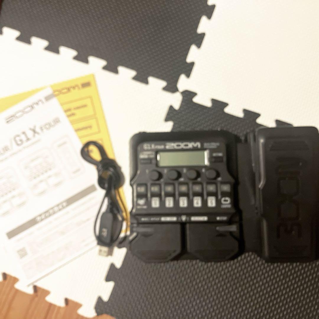 ZOOM g1x four ギター用マルチエフェクター ワウペダル