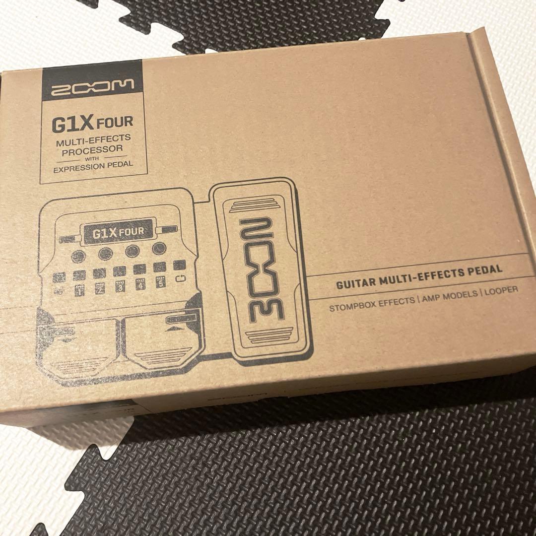 ZOOM g1x four ギター用マルチエフェクター ワウペダル