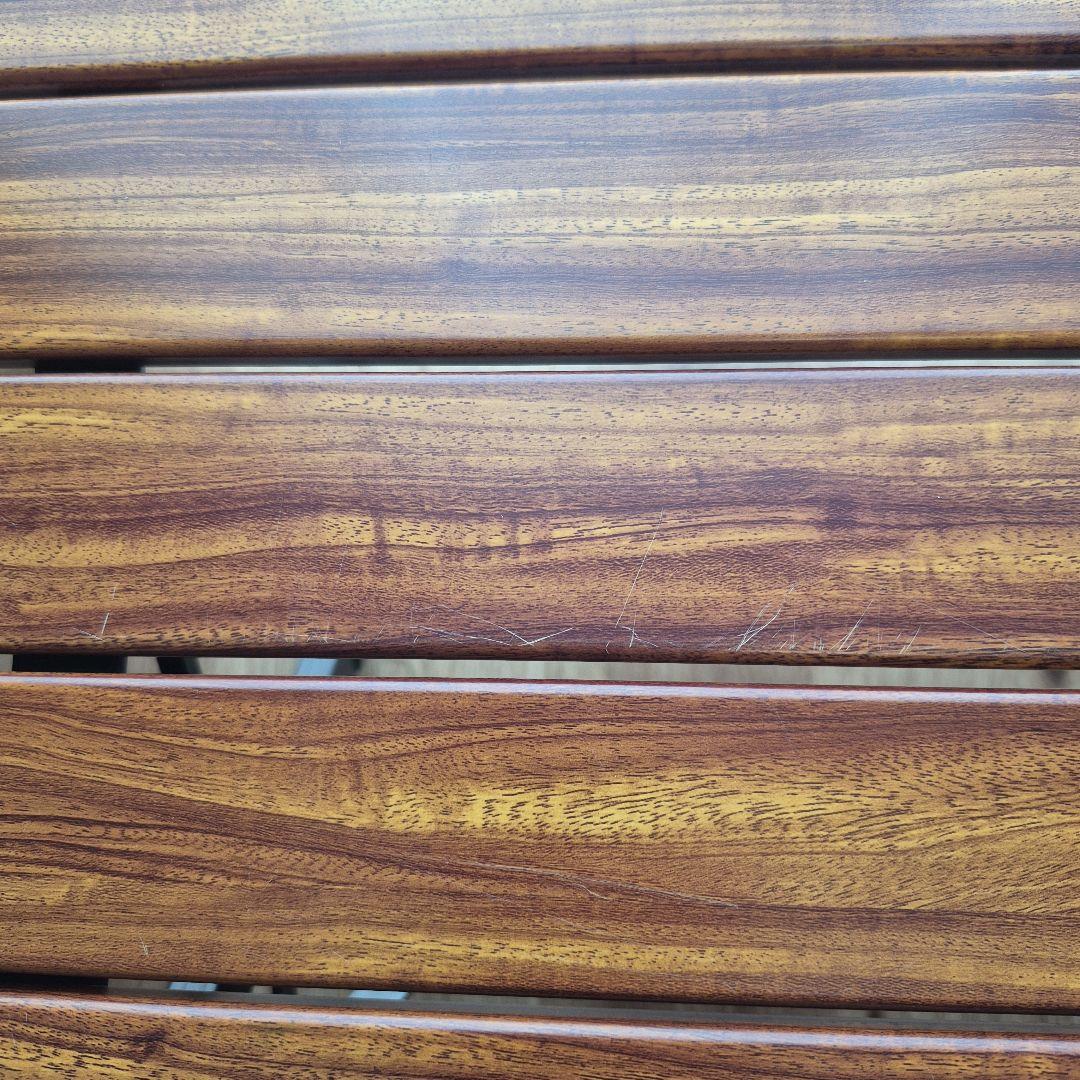 オガワ　3High&Low Table Long II 木目調　テーブル