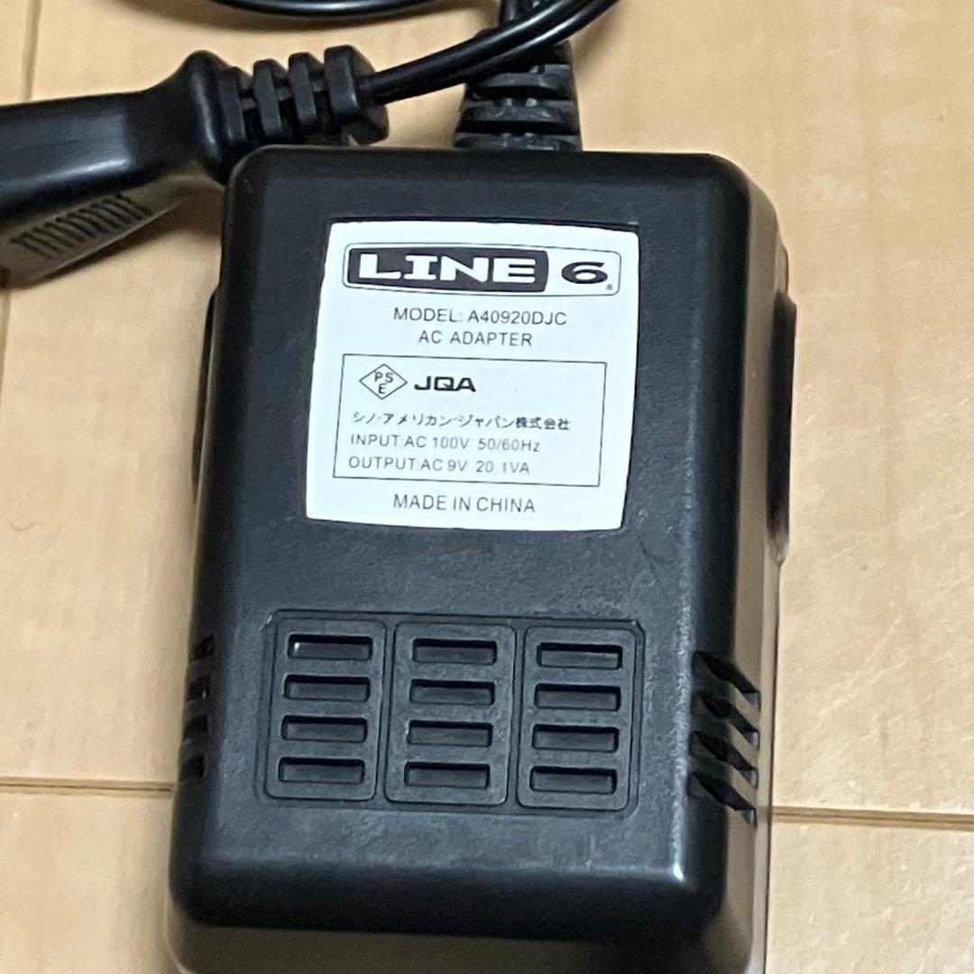 生産終了LINE 6名機DL4 ライン6ギターエフェクターディレイ アダプタ付き