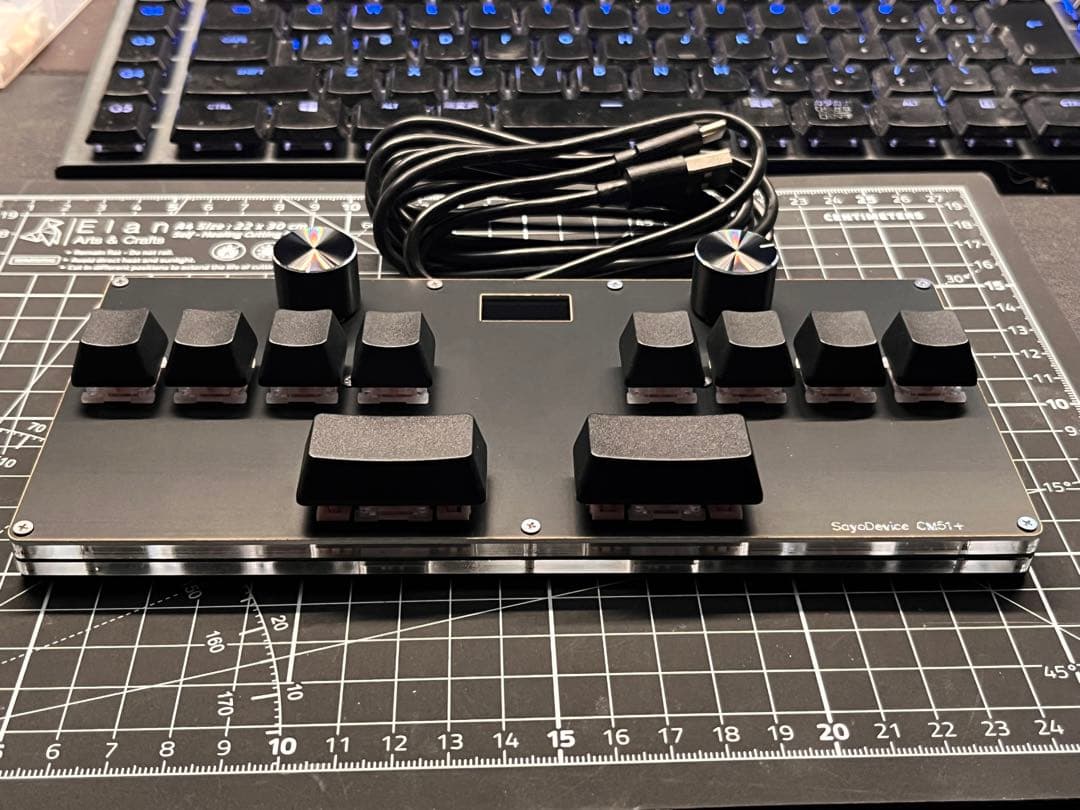 【動作確認済】DJMAXコントローラー　音ゲーコントローラーブラックA