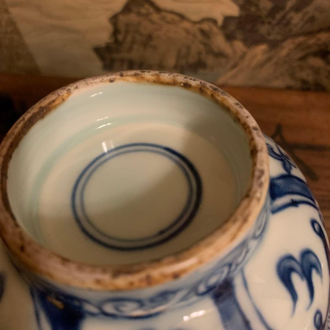 中国美術 古麒麟　清の時代康煕　椀　154