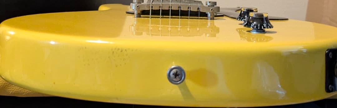 BurnyバーニーレスポールJrタイプダブルカッタウェイ ジャパンヴィンテージ