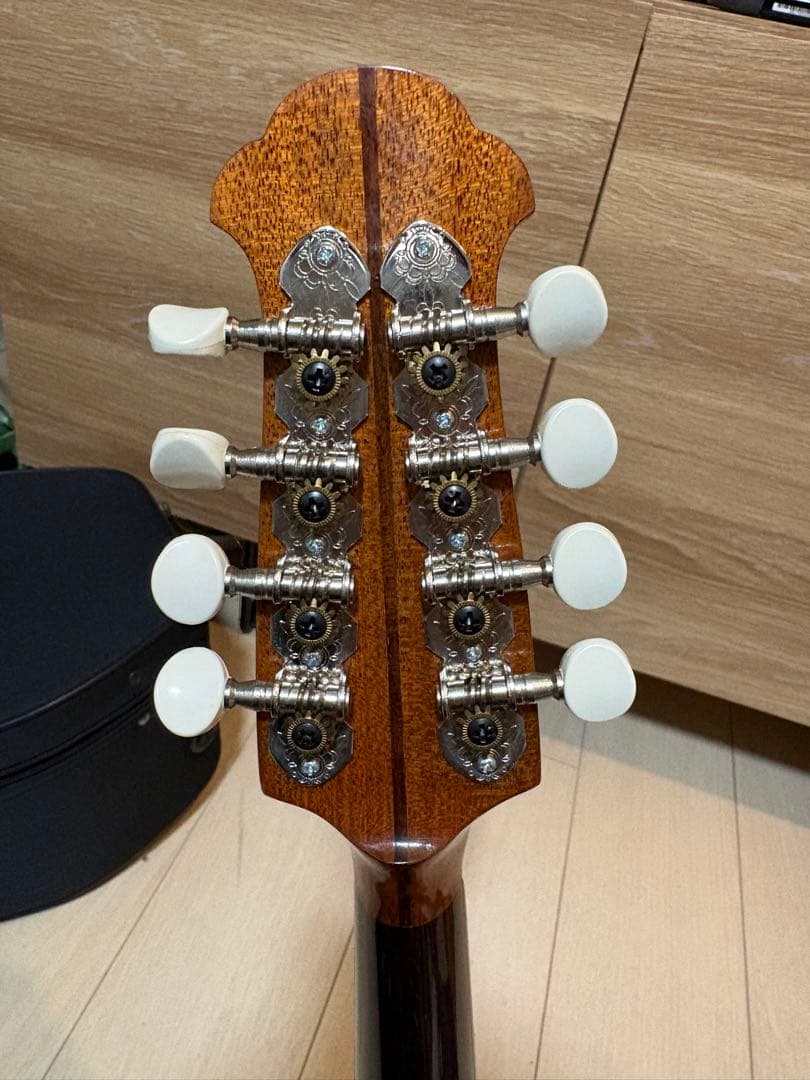 手工品 石川捷二郎 マンドリン No.2 2004年製 スーパーライトケース付き