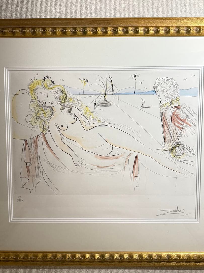 Salvador Dalí【\"Vénus au joueur d'orgue】