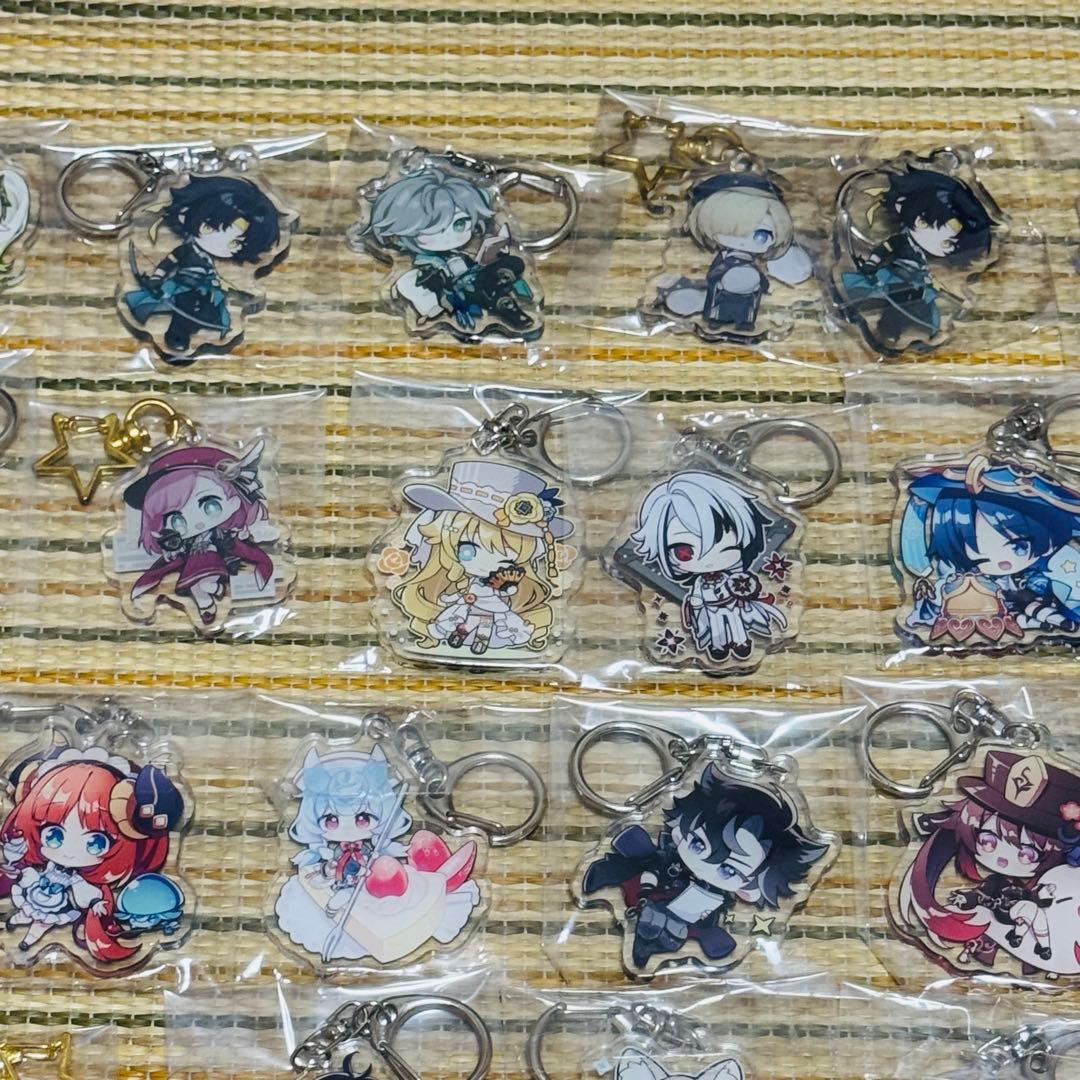 まとめ 原神 アクリルキーホルダー セット c