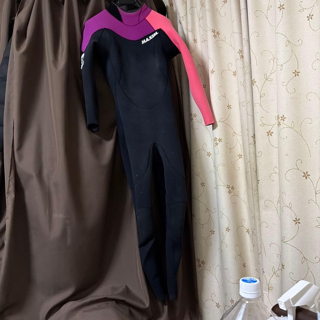 maxim LE-BA フルスーツ 黒/ピンク