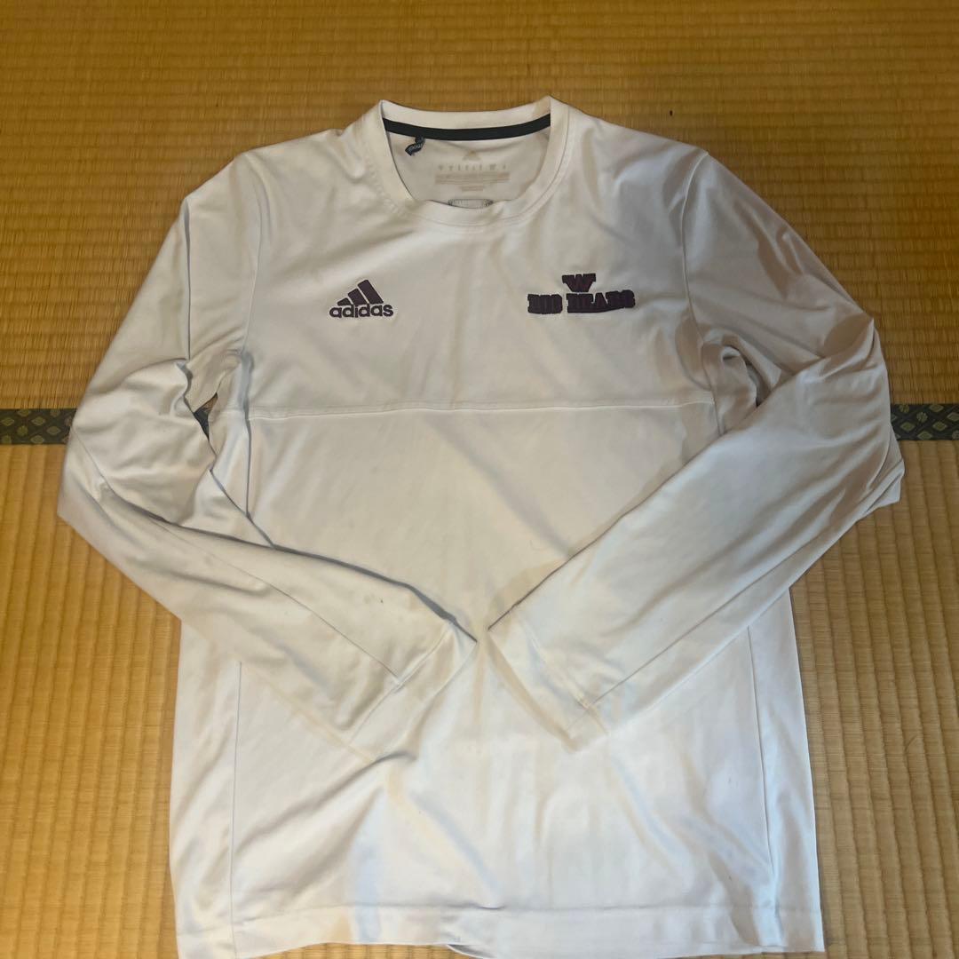 adidas製BIG BEARS（早稲田）トレーニング用ロンT