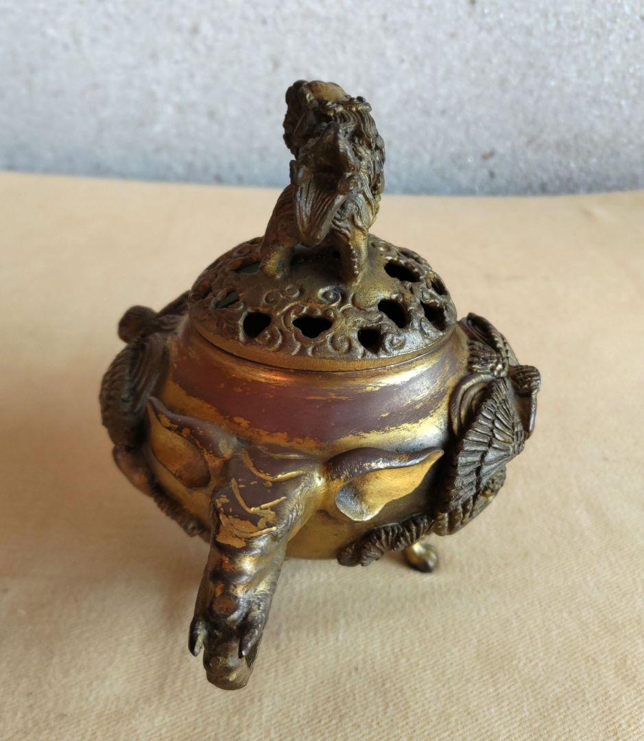 中国　乾隆年製　香炉