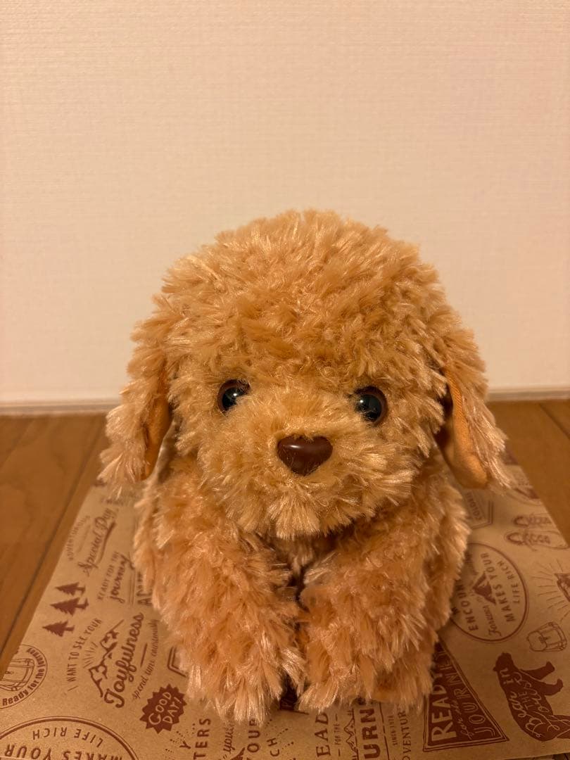 おしゃべりトイプードル ぬいぐるみ
