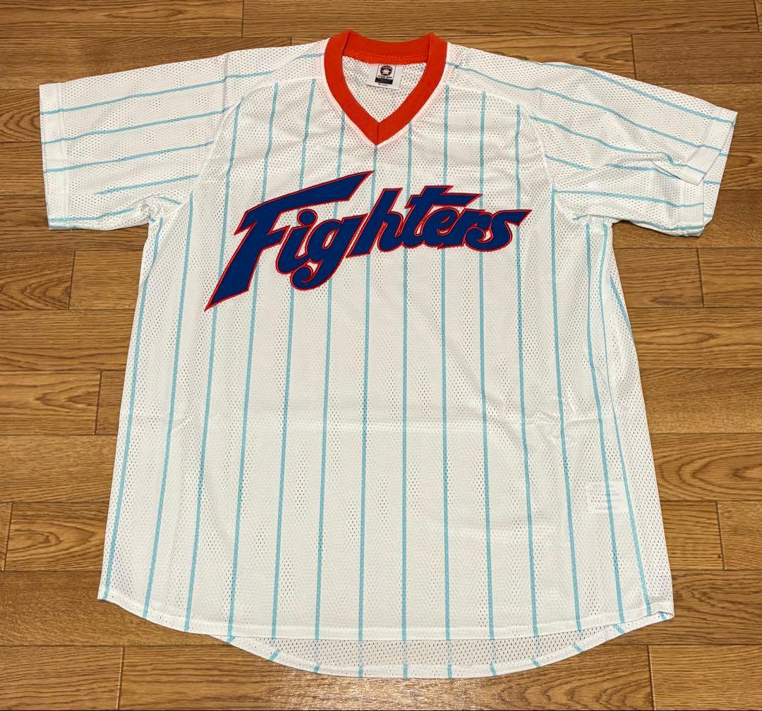 北海道日本ハムファイターズ　レプリカユニフォーム　1974-81 刺繍　無地