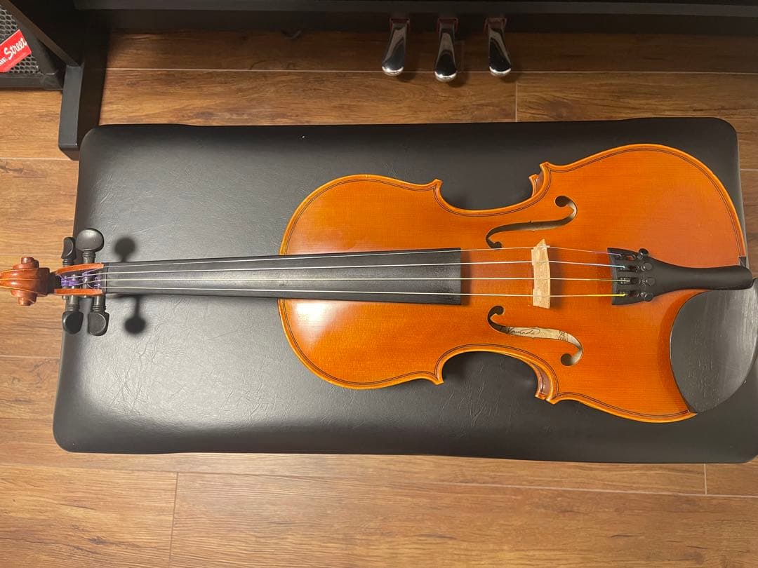 Yamaha V5 4/4バイオリン本体 ブラウン ハードケース付き