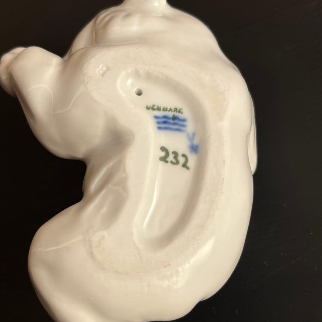 ロイヤルコペンハーゲン シロクマ こぐま フィギュリン