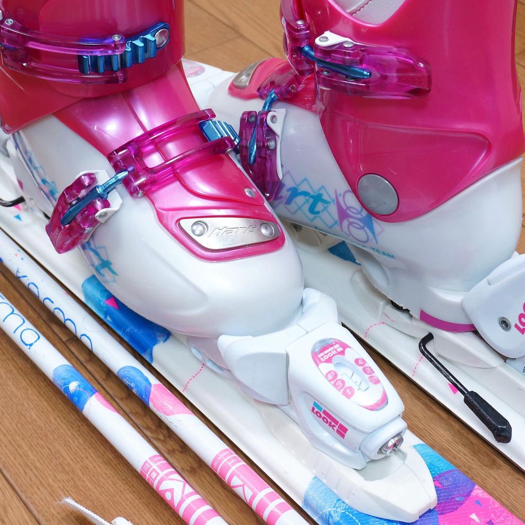 メンテ済 116cm 靴21cm DYNASTAR スキーセット