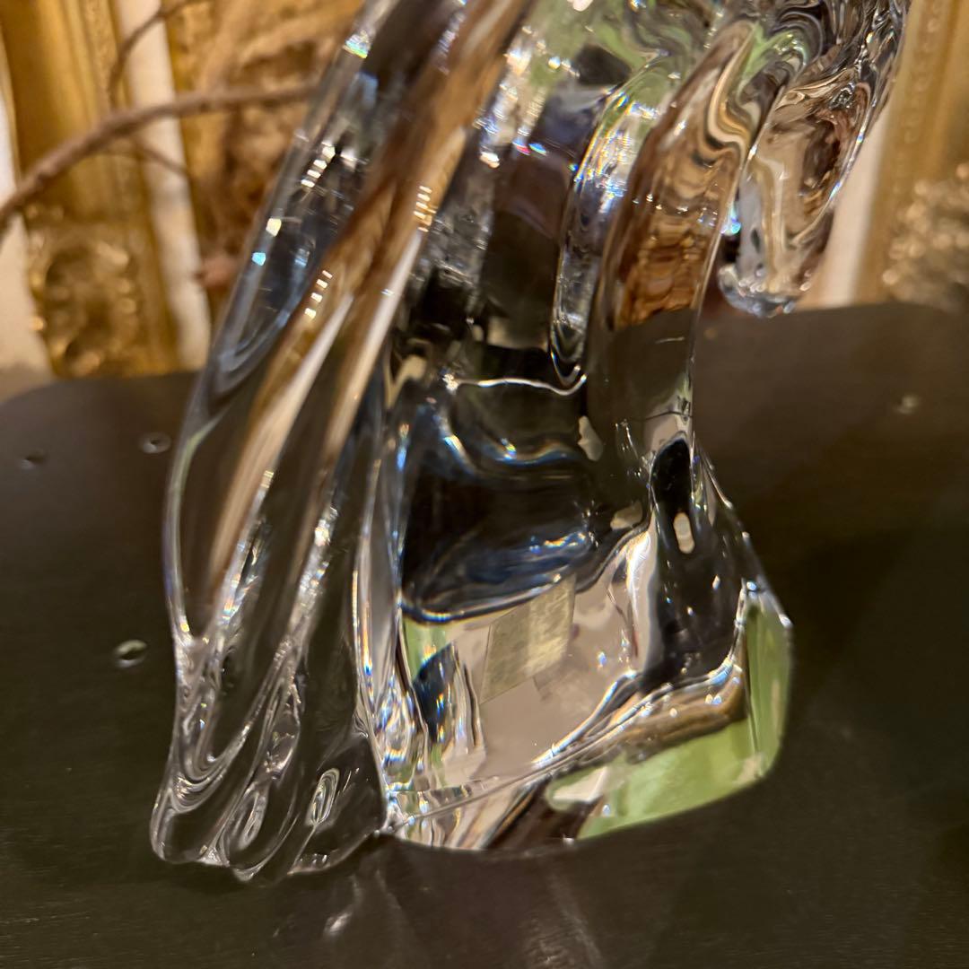 DAUM 馬 クリスタル ドーム フランス ビンテージ ガラス FRANCE