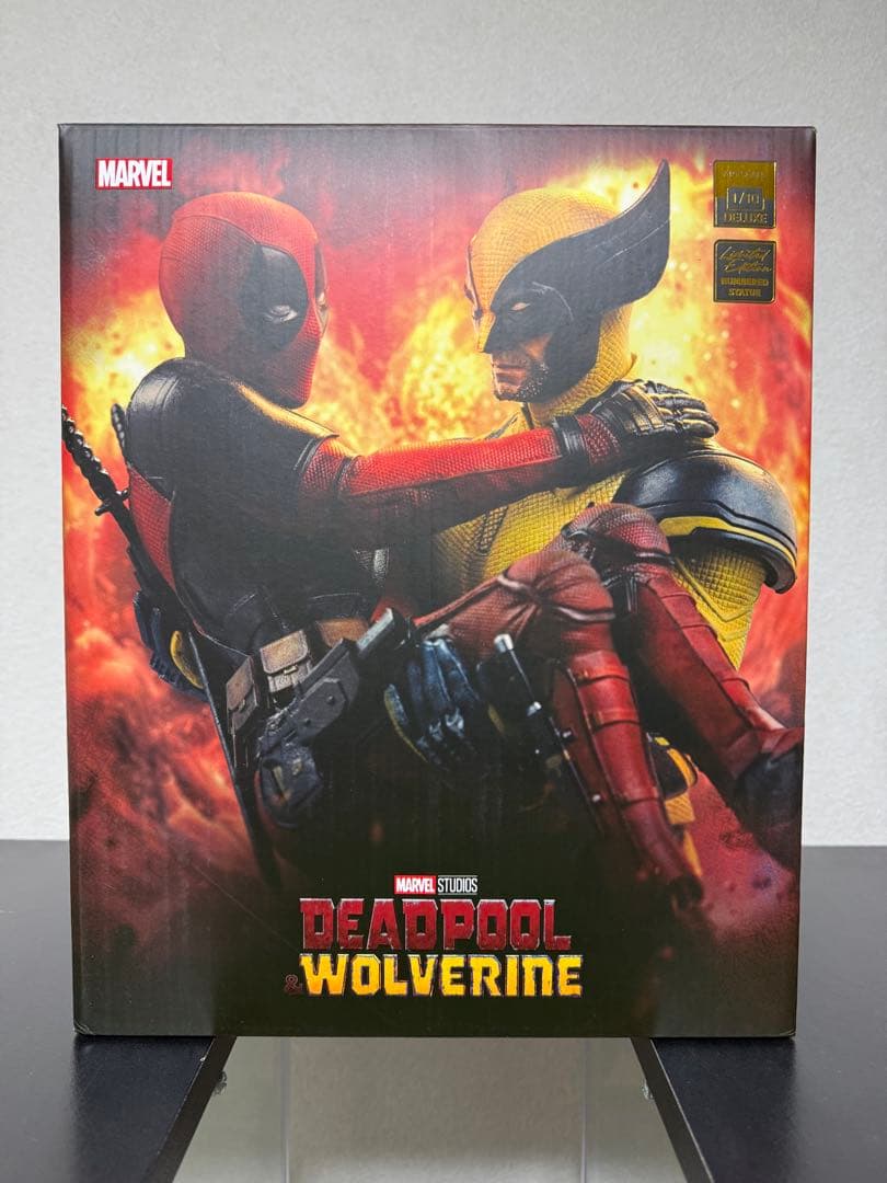 確認事項有 Iron Studios デッドプール & ウルヴァリン 1/10