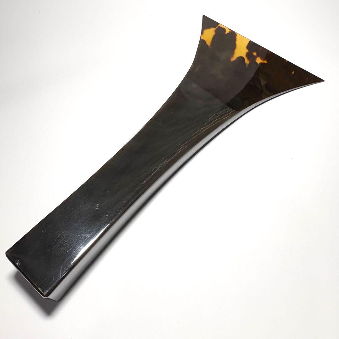 本鼈甲 三味線撥 撥先約89mm 全長180mm 重量118g 高級天然素材