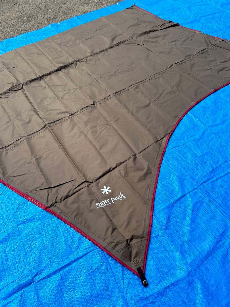 【美品】スノーピーク コネクトタープヘキサ グレー FES-265