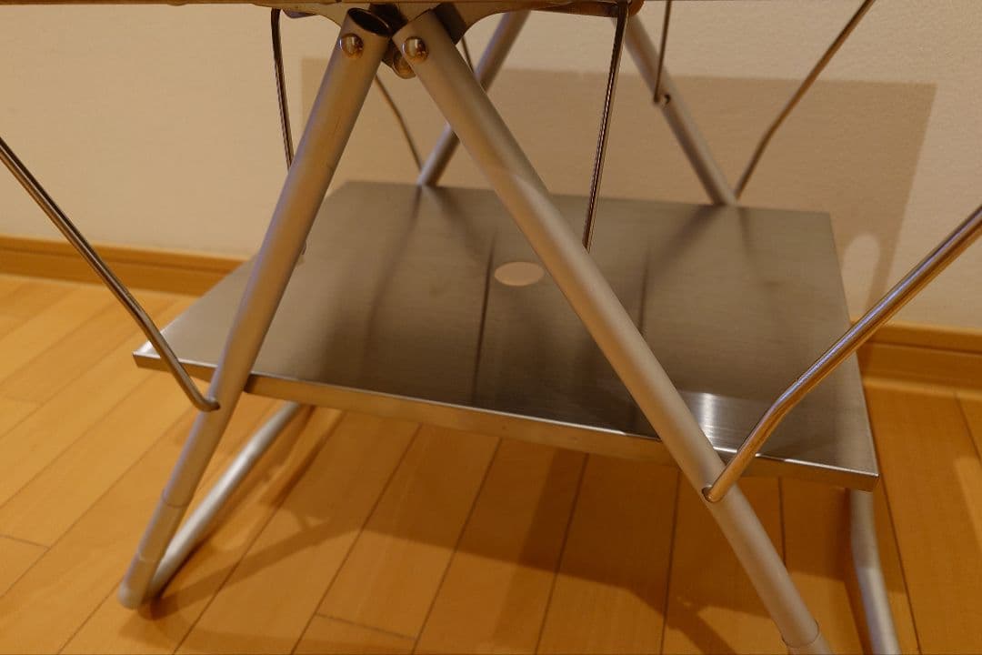 【使用2回】スノーピーク 焚火MYテーブル ステンレス トレー付