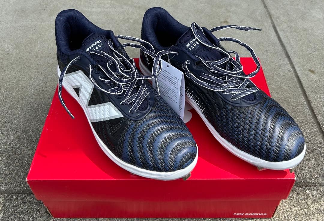 新品・未使用 26.5cm ニューバランス4040金具スパイク