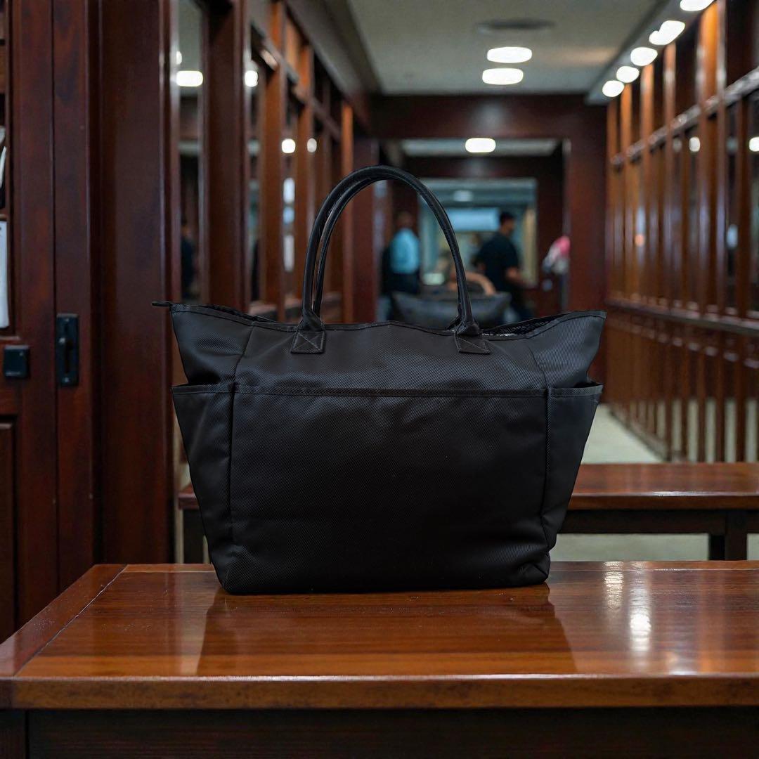 パーリーゲイツ　カートバッグ　トートバッグ　大型　紺　ネイビー　バック　特大　黒